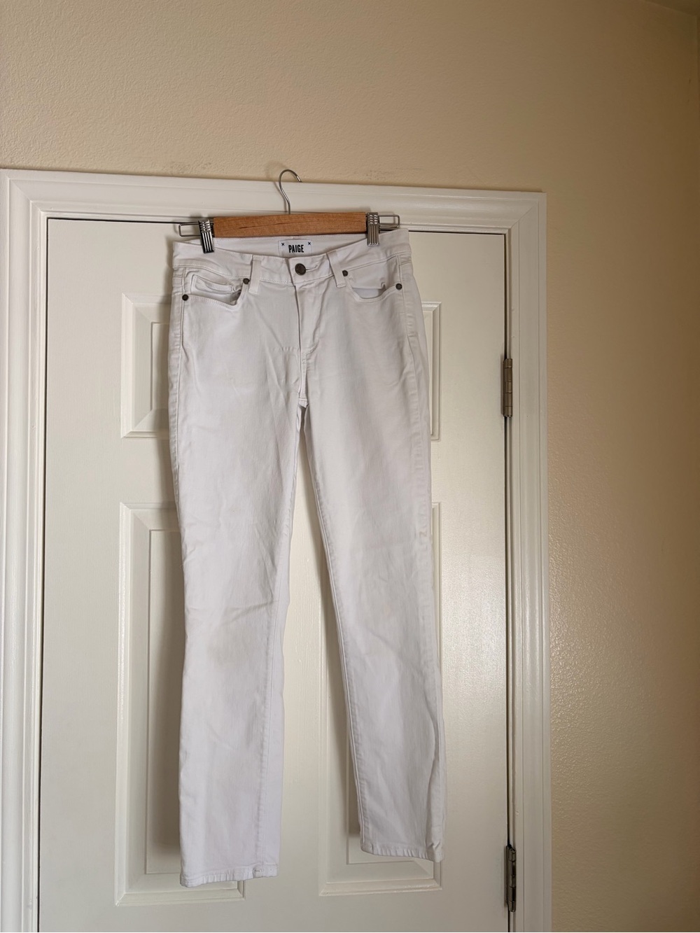 PAIGE White Skinny Women's Jeans